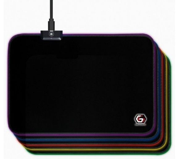Gembird - MP-GAMELED-M Gembird Gejmerska podloga za misa od gume, 250x350mm, 4mm RGB LED svetlo, MEDIUM_0