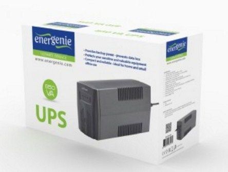 Gembird - EG-UPS-B650 Gembird 650VA 390W AVR UPS, 2 x Shuko output sockets, black_1