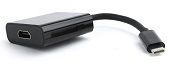 Gembird - VIDEO Adapter 4K USB-C to HDMI, M/F, Cable, Black_0