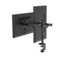 Gembird - MA-D2-03 Gembird Podesivi dupli stoni drzac za monitor, tilt, 17-32 max.2x9kg_small_1