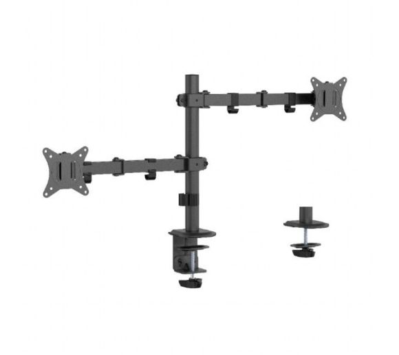 Gembird - MA-D2-03 Gembird Podesivi dupli stoni drzac za monitor, tilt, 17-32 max.2x9kg_3