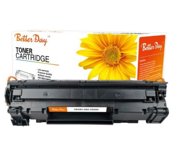 Gembird - Toner BetterDay CB435A/436A/CE285A / CRG-725zam. kaseta za HP + LBP3010 Canon 2k_3