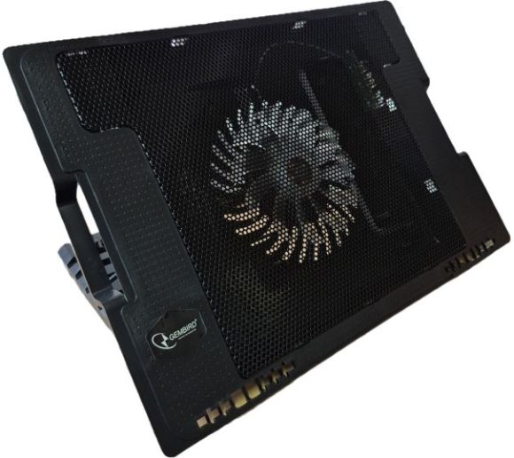 Gembird - N2000IV** Gembird hladnjak za laptop, 15-17 180mm Fan-CONTROL, 2xUSB, 365x265mm, Ergo Stand_1