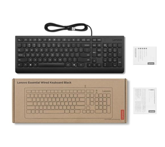 Lenovo - Tastatura LENOVO Essential žicna/SRB/crna _1