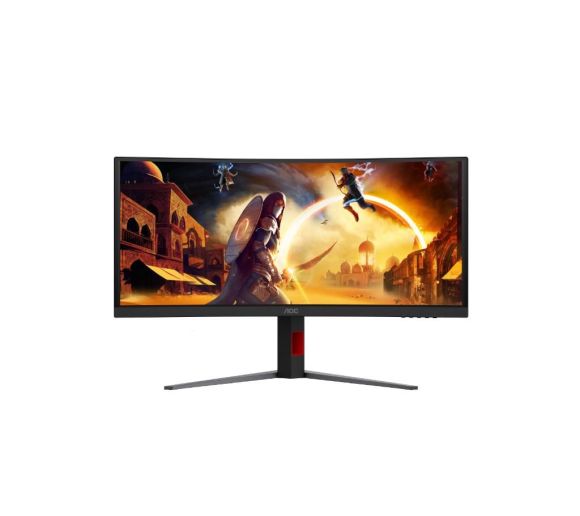 AOC - Monitor AOC CU34G4CA 34"/VA,zakrivljen/3440x1440/180Hz/1ms GtG/HDMIx2,DP,USB-C/Visina/zvucnici/crna_1