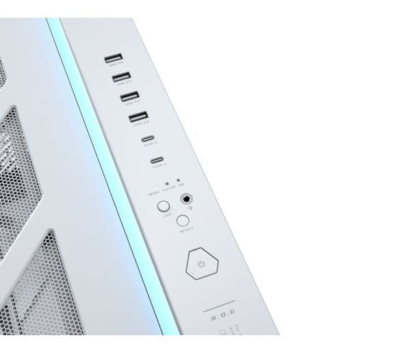 Asus - ROG CRONOX GR801 CURVE TG ARGB WHITE Gaming kućište belo _6