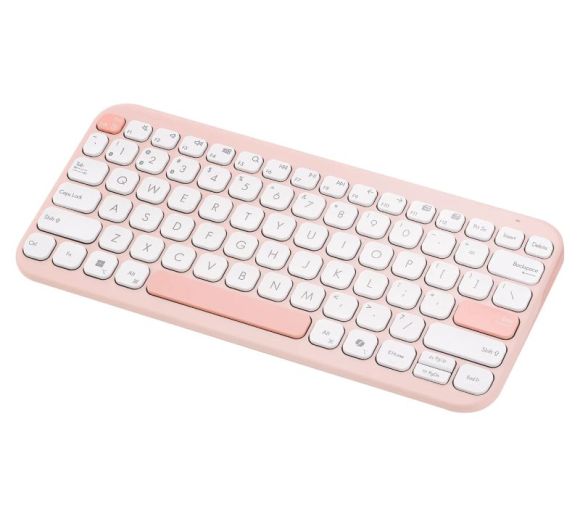 Asus - KW100 Marshmallow Wireless tastatura PK (pink) _1