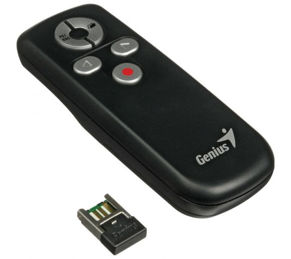 Genius - Genius Media Pointer 100 Prezenter  USB 2.4GHz Pico Dongle_0