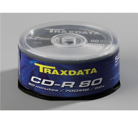 Traxdata - MED CD disk TRX CD-R 52x C50_0