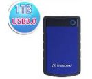 Transcend - External HDD 1TB, H3B , USB3.0, 2.5``, Anti-shock system, Backup software, 216 gr, Black/Blue_small_0