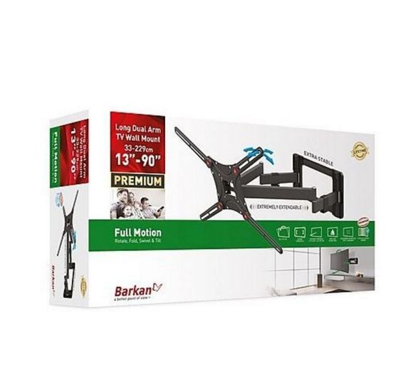 BARKAN - BM464L LCD TV zglobni zidni nosač od 13 do 90 inča za ravne i zakrivljene televizore _0