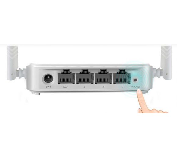 Tenda - Tenda N301 Wireless N300 Ruter, WISP/univ. repeater/WDS-bridge/client+AP/WPS, 3L/1W 2x5dB (68ky)_1