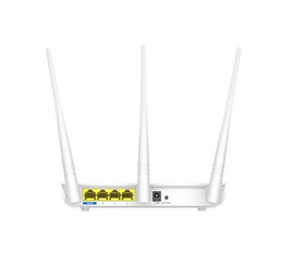 Tenda - Tenda F3 Wireless N300 Ruter, WISP/WDS-bridge/AP/WPS, 3L/1W fixed antenna 3x5dBi_1