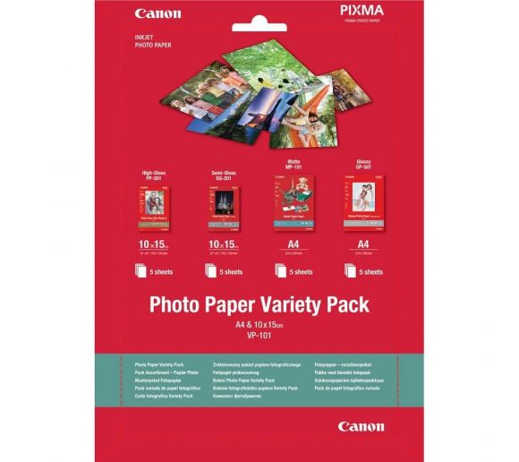 Canon - Foto papir Canon VARIETY-PACK S+A4_0
