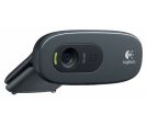 Logitech - Logitech C270 HD Webcam, Black for Win 10_small_3