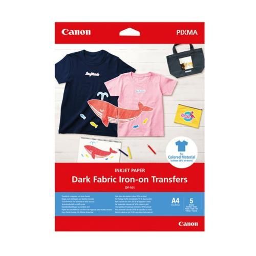 Canon - Canon Dark  Fabric Iron-on Transfers A4_0