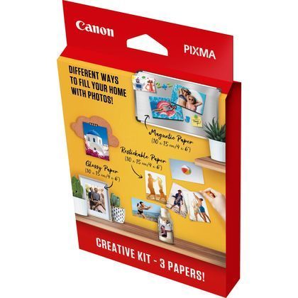 Canon - Canon Pixma Creative Kit (MG101 4x6 + RP-101 4x6 + PP201 4x6)_0