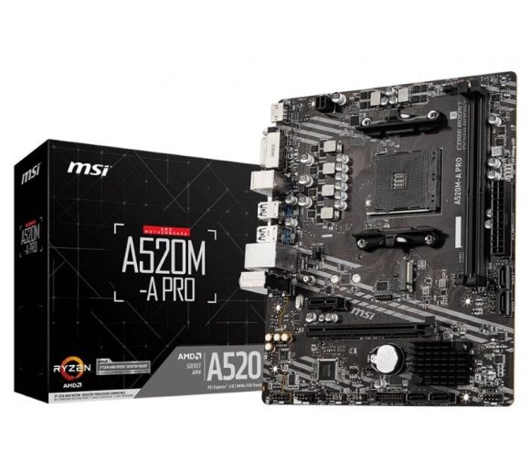 MSI - A520M-A PRO matična ploča_0