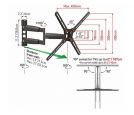 BARKAN - BM343LP LCD TV zglobni zidni nosač do 65 inča _small_1