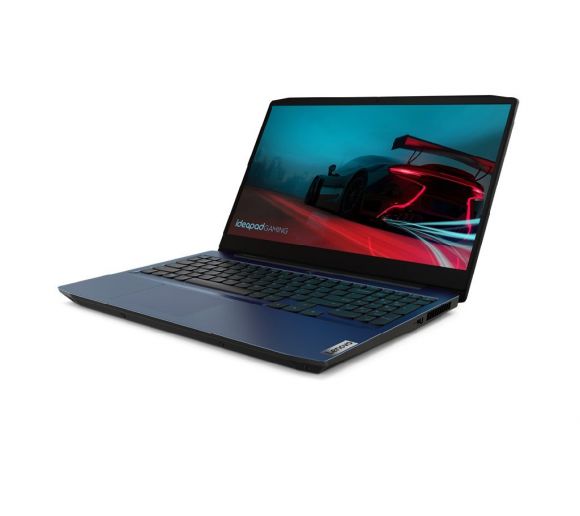 Lenovo - Lenovo Gaming 3 15ARH05 Ryzen 5-4600H 15.6"IPS FHD/8GB/256GB SSD/GTX1650-4GB/DOS/Chameleon Blue_0