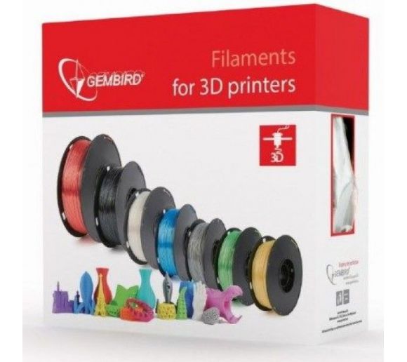 GEMBIRD - Filament za 3D stampac 1,75mm kotur 1KG Green_1