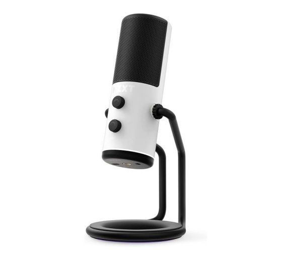 NZXT - Žični USB mikrofon beli (AP-WUMIC-W1) _0
