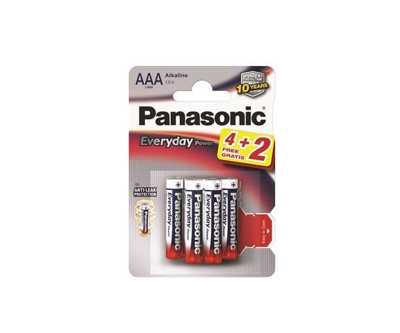 Panasonic - PANASONIC baterije LR03EPS/6BP -AAA 6kom Alkaline Everyday Power_0
