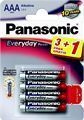 Panasonic - PANASONIC baterije LR03EPS/4BP -AAA 4kom 3+1F Alkaline Everyday P_0