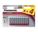 Panasonic - PANASONIC baterije LR03EPS/10BW-AAA 10 kom 6+4F Alkalne Everyday_small_0