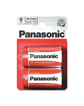 Panasonic - PANASONIC baterije R20RZ/2BP Zinc Carbon_0