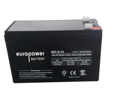 EUROPOWER - Baterija za UPS 12V 7Ah EUROPOWER_0