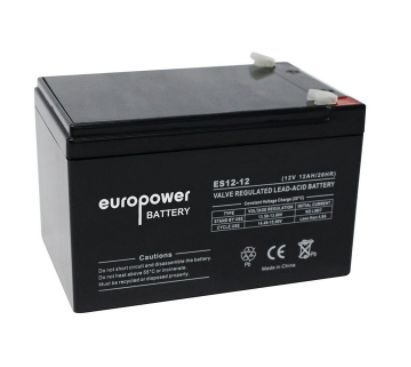 EUROPOWER - Baterija za UPS 12V 12Ah EUROPOWER_0