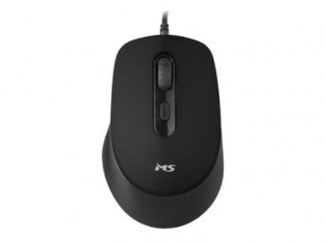 MS - MIŠ MS FOCUS C120 crni žičani_0