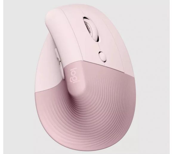 Logitech - Logitech Lift Vertical Ergonomic Mouse - Rose_0