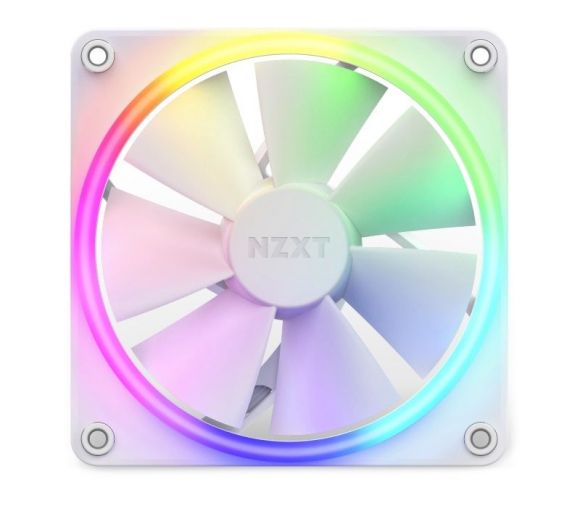 NZXT - F120RGB 120mm ventilator beli (RF-R12SF-W1) _1