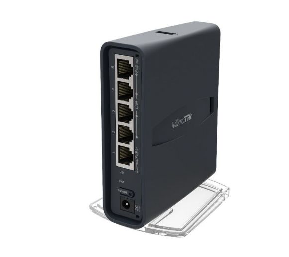 MikroTik - (RB952Ui-5ac2nD-TC) hAP ac lite TC, RouterOS L4, ruter_1