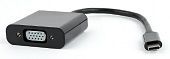 GEMBIRD - VIDEO Adapter USB-C to VGA HD15, M/F, Cable, Black, Blister_0