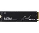 Kingston - M.2 NVMe 512GB, 2280, PCIe Gen 4x4, KC3000, 3D TLC NAND, Read up to 7,000 MB/s, Write up to 3,900 MB/s (single sided), Includes cloning software_small_0