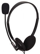 Gembird - Stereo Headset with Volume Control, 3.5mm Stereo, Black_0
