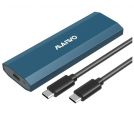 Externo Kućište USB-C 3.1 na M.2 NVMe/SATA aluminium, K1690 _small_0