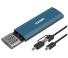 Externo Kućište USB-C 3.1 na M.2 NVMe/SATA aluminium, K1690 _small_1