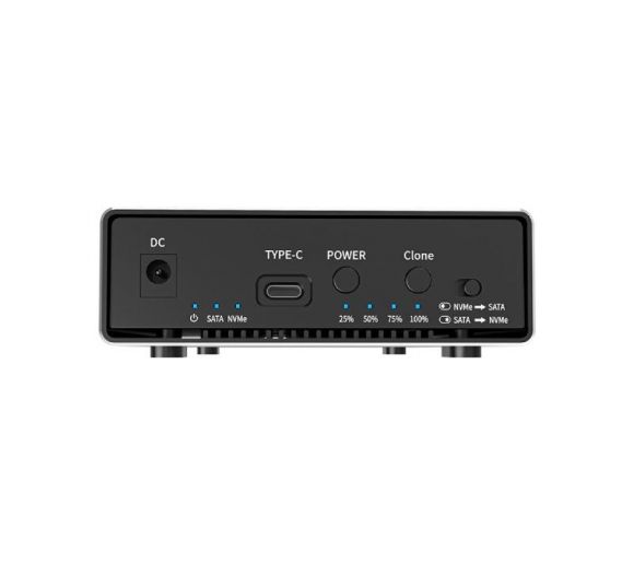 Klon Kućište USB 3.2 Gen2 10Gbps HDD/SSD za 3,5 inča/2,5 inča HDD i NVMe SSD, K3527N _4