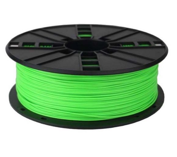 Gembird - 3DP-ABS1.75-01-FG ABS Filament za 3D stampac 1.75mm, kotur 1KG, Fluorescent GREEN_1