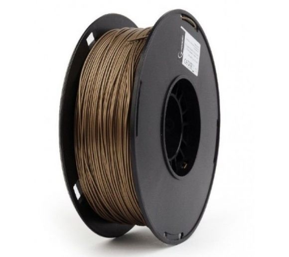 GEMBIRD - 3DP-PLA+1.75-02-GL PLA-PLUS Filament za 3D stampac 1,75mm kotur 1KG GOLD Metal_0