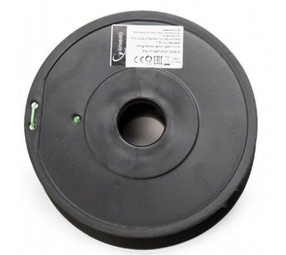 GEMBIRD - 3DP-PLA+1.75-02-G PLA-PLUS Filament za 3D stampac 1,75mm kotur 1KG Green_1