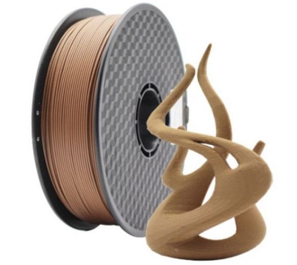 GEMBIRD - 3DP-PLA-WD-01-NAT PLA Filament za 3D stampac 1.75mm, kotur 1KG wood natural_1