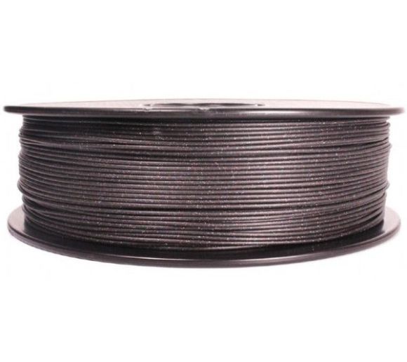 GEMBIRD - 3DP-PLA-MX3-01-GBK PLA Filament-Three galaxy-za 3D stampac 1.75mm, kotur 1KG Black_1