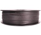 GEMBIRD - 3DP-PLA-MX3-01-GBK PLA Filament-Three galaxy-za 3D stampac 1.75mm, kotur 1KG Black_small_1