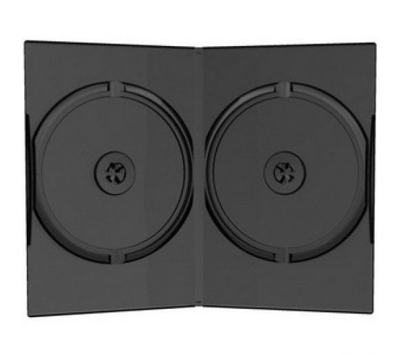 MEDIARANGE - MEDIARANGE GERMANY KUTIJE DUPLA SLIM DVD CRNA 9MM BOX14_0