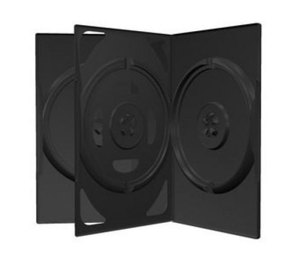 MEDIARANGE - MEDIARANGE GERMANY KUTIJE ZA 3 DVD DISKA CRNA 14MM BOX15_0